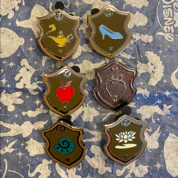 Disney Accessories - Disney Princess Shields Pin Bundle